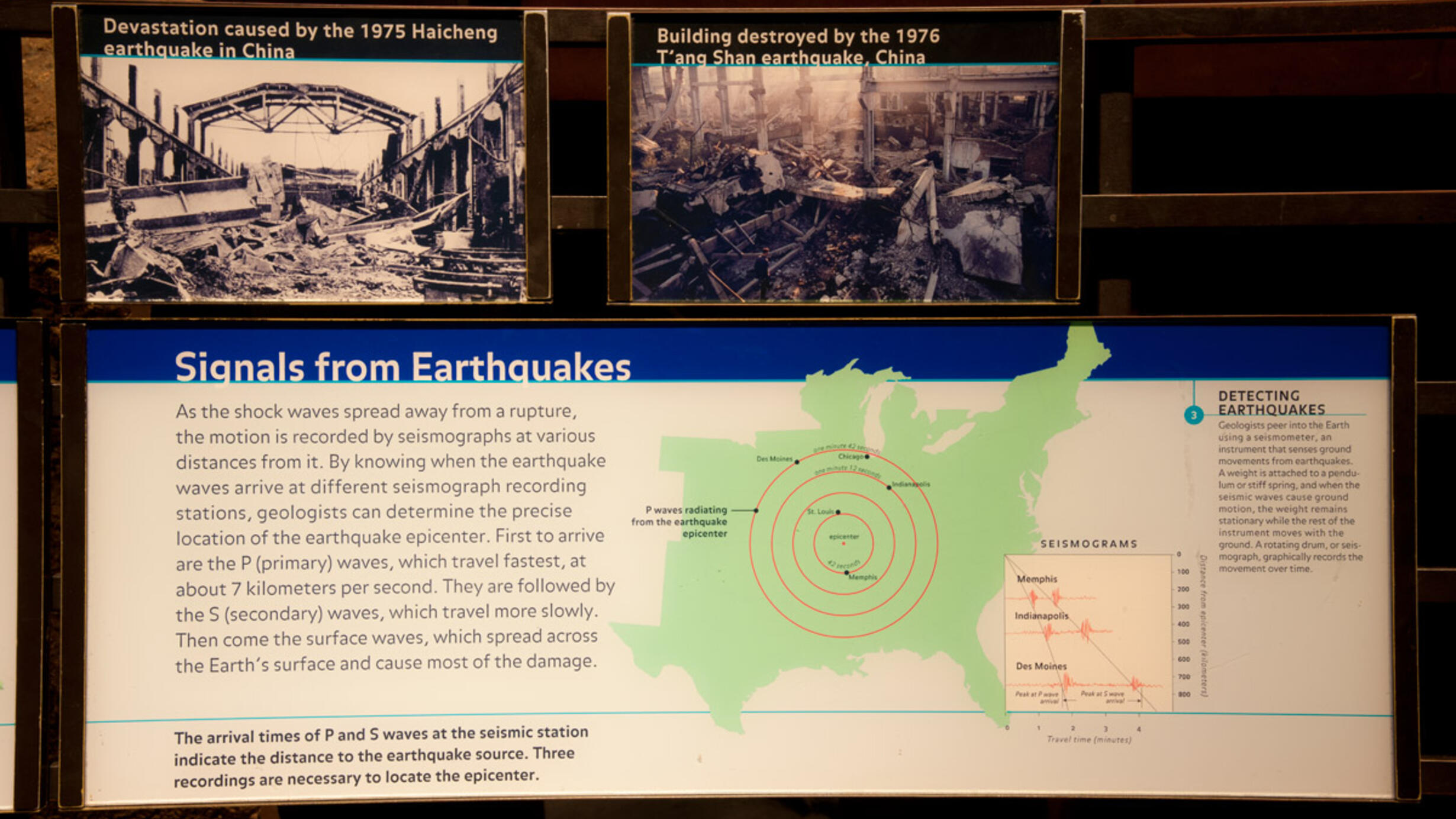 Signals From Earthquakes