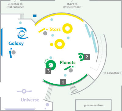 HoU Tour Map: Planets