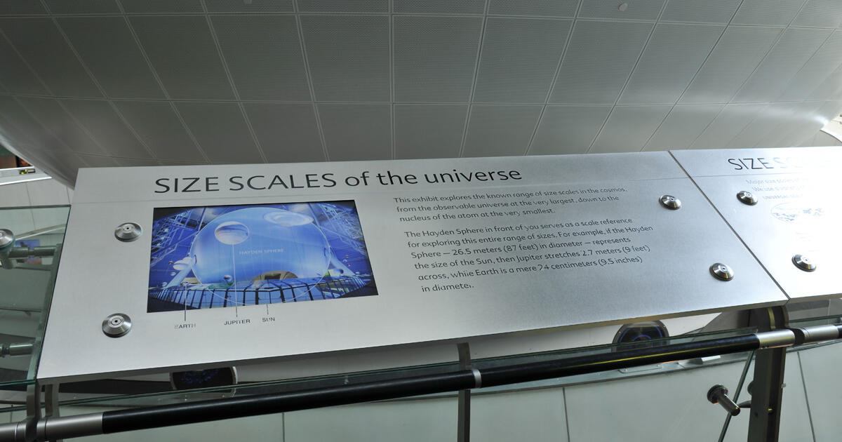 Size Scales of the Universe AMNH