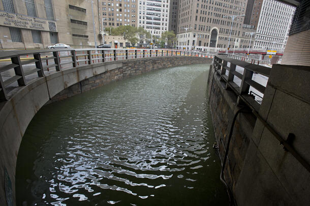 Hurricane Sandy in Manhattan