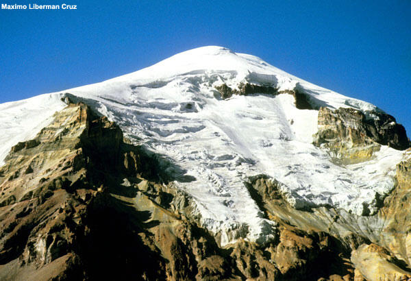 Snow-capped mountain