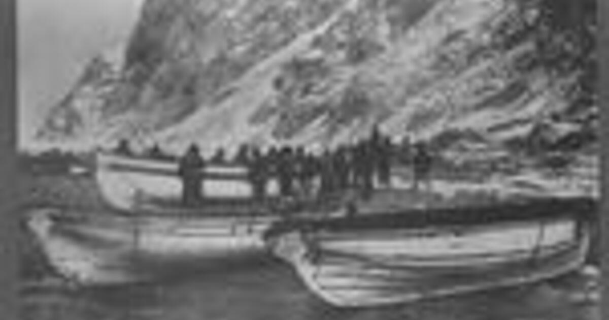 Excerpt The Voyage Of The James Caird By Ernest Shackleton Amnh
