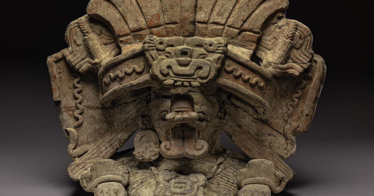 Zapotec Urn from Mexico’s Oaxaca Valley AMNH