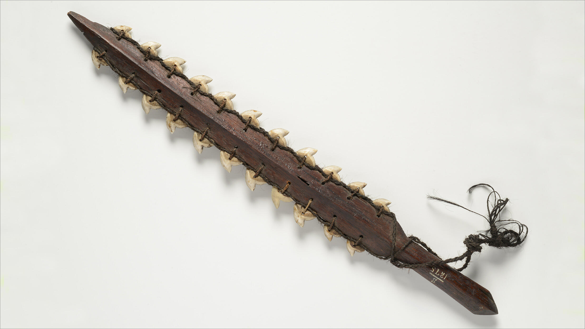 Kiribati shark-tooth sword. 
