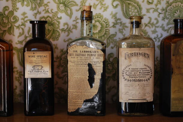Apothecary Bottles (Sherbrooke Village Museum)