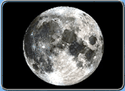 full view of the Earth's Moon