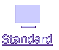 Icon representing a desktop computer above pixelated and underlined text reading "Standard."