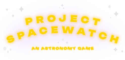 graphic that reads "Project Spacewatch"
