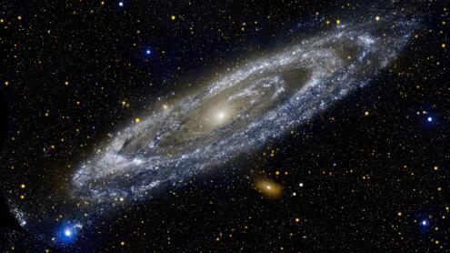 The Milky Way as seen from space