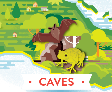 caves