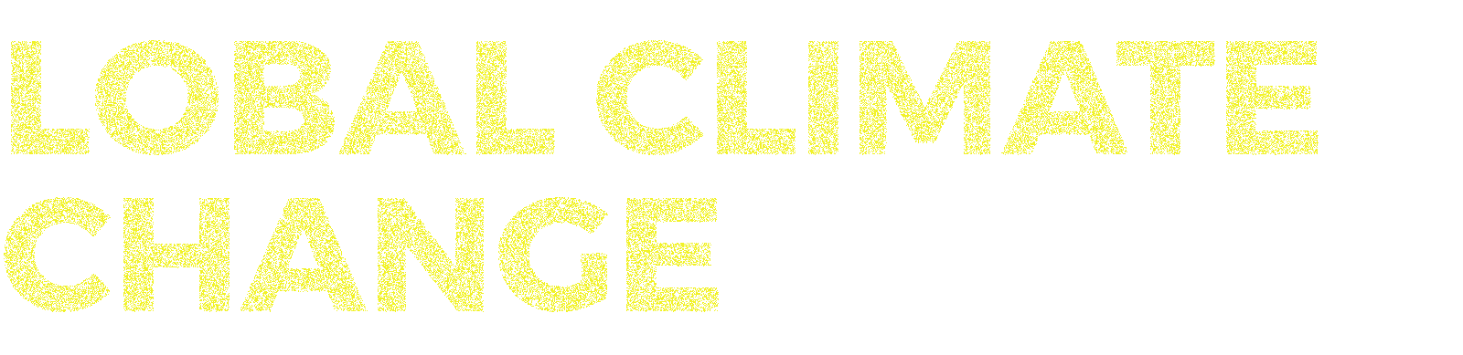 Global Climate Change graphic title