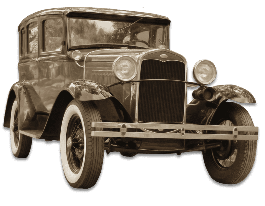 early Ford automobile