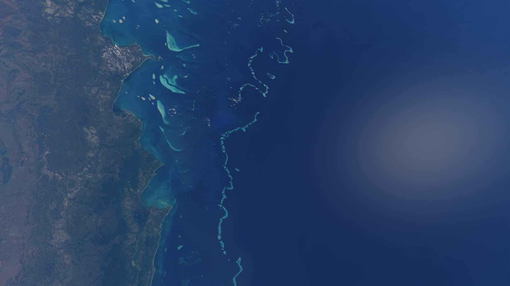 Arial view of Planet Earth