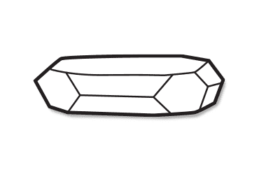 orthorhombic crystal structure of topaz