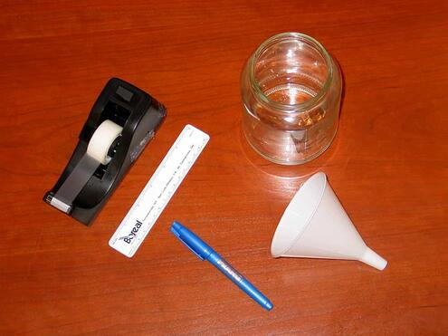 listed materials for the activity