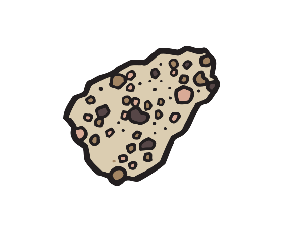 chunk of bauxite