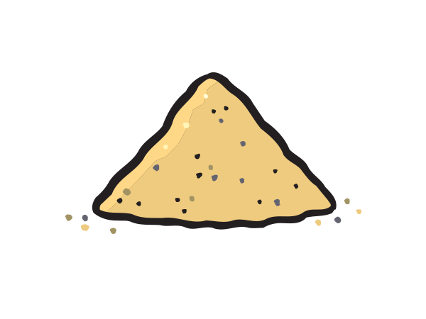 pile of sand