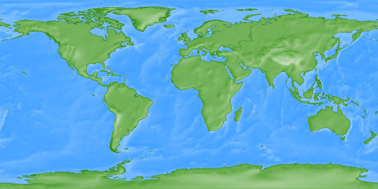 world map