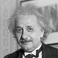 headshot of Albert Einstein