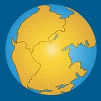 Earth when continents hadn't separated yet