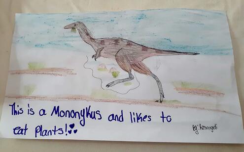 Mononykus illustration