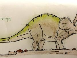 Triceratops illustration