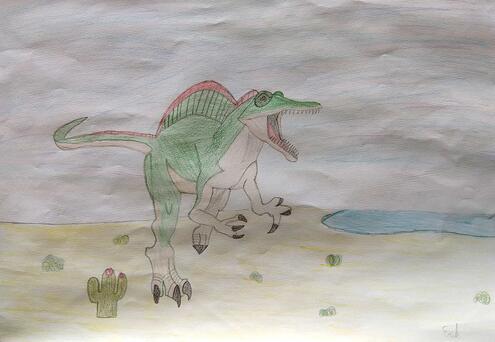 spinosaurus illustration