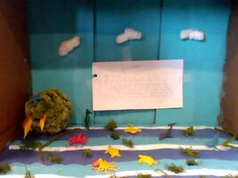 seagrass diorama