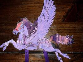 purple pegasus puppet