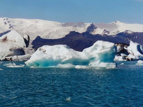 iceberg in the ocean