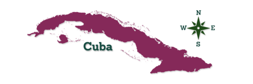 map of Cuba