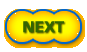 The word "NEXT" inside of a cloud shape outlined in a bright color.