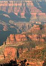 Bird's-eye view of the Grand Canyon.