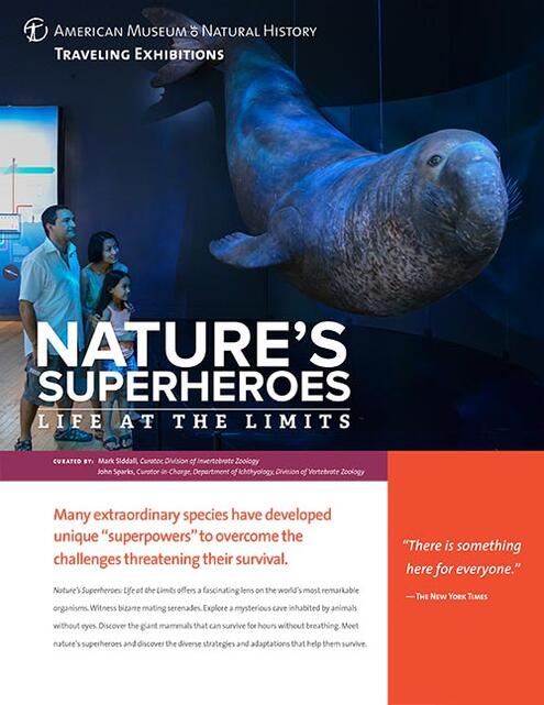 Nature's Superheroes brochure