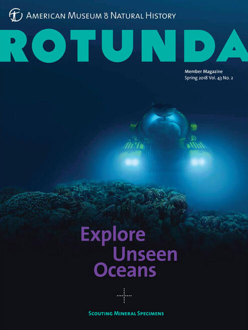 Cover of Rotunda Member magazine, Spring 2018 issue.