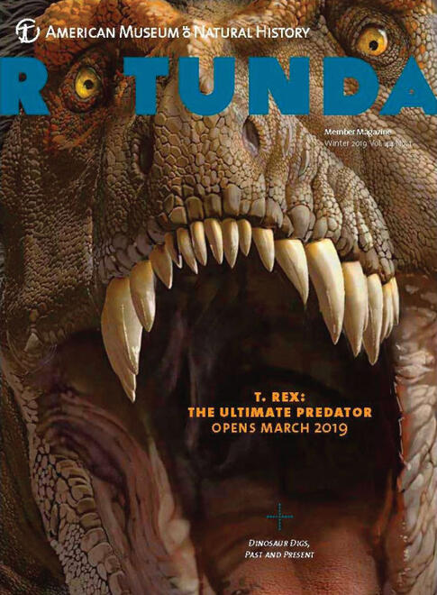 Cover of Rotunda Member magazine, Winter 2019 issue.