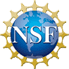 Logo of the National Science Foundation with letters "NSF" inside a representation of Earth surrounded by a border.
