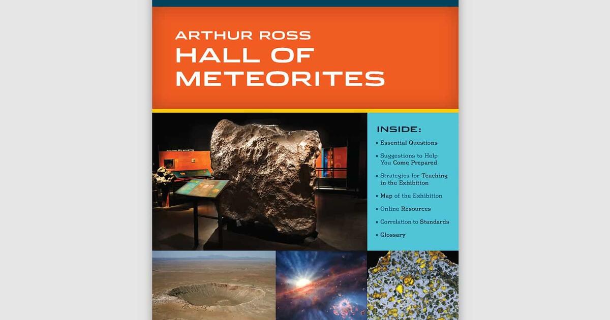 Educator Resources Hall Of Meteorites Amnh