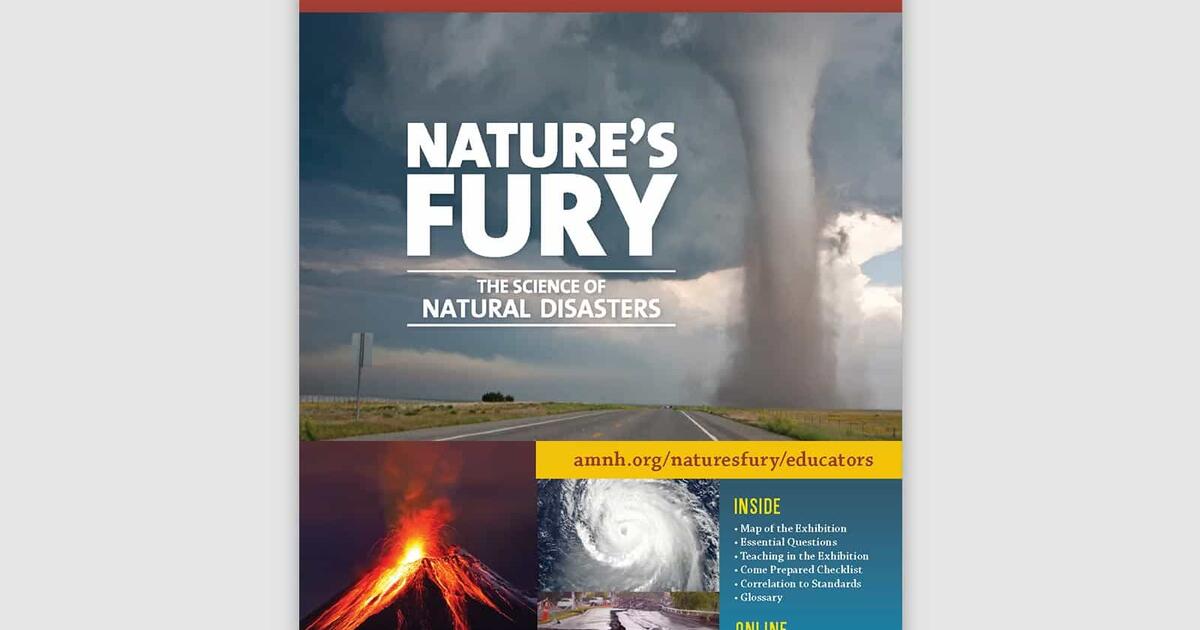 Educator Resources Science Of Natural Disaster Exhibition - 