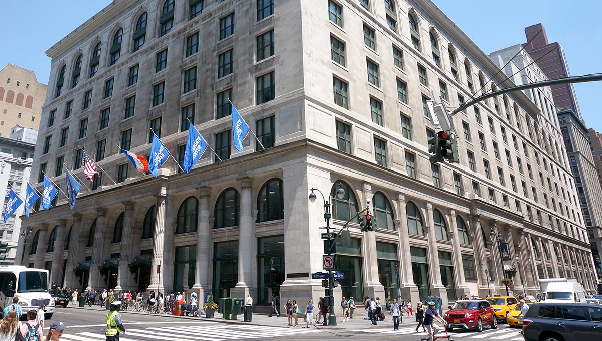 CUNY graduate center building facade