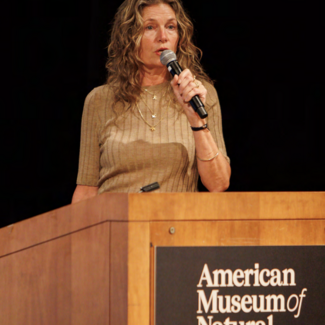 Nina Marie Lister gives her keynotes speech at SCCS 2024.