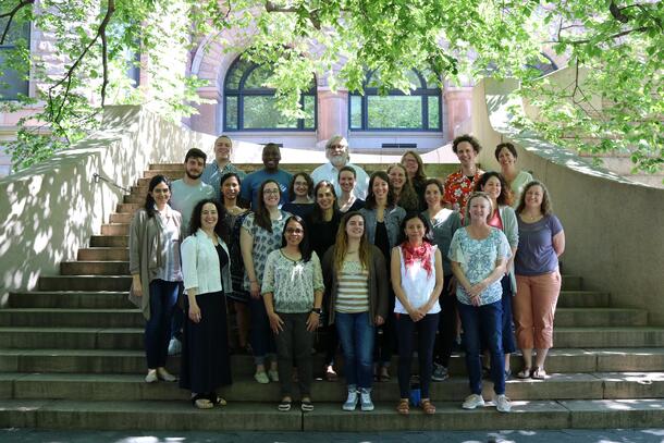 Participants at the NCEP Conservation Teaching and Learning Studio at the American Museum of Natural History