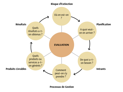An evaluation chart.