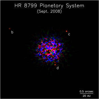 HR 8799 Planets