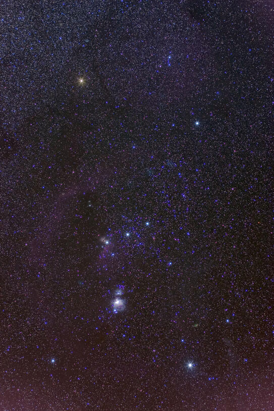 Orion Constellation Sky Photo