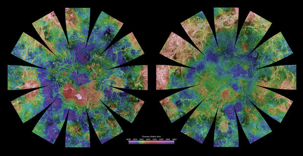 Surface views of Venus from the Magellan mission