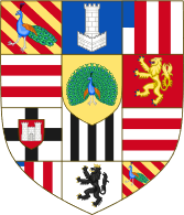 Coat of arms of the house Wied-Neuwied after 1784