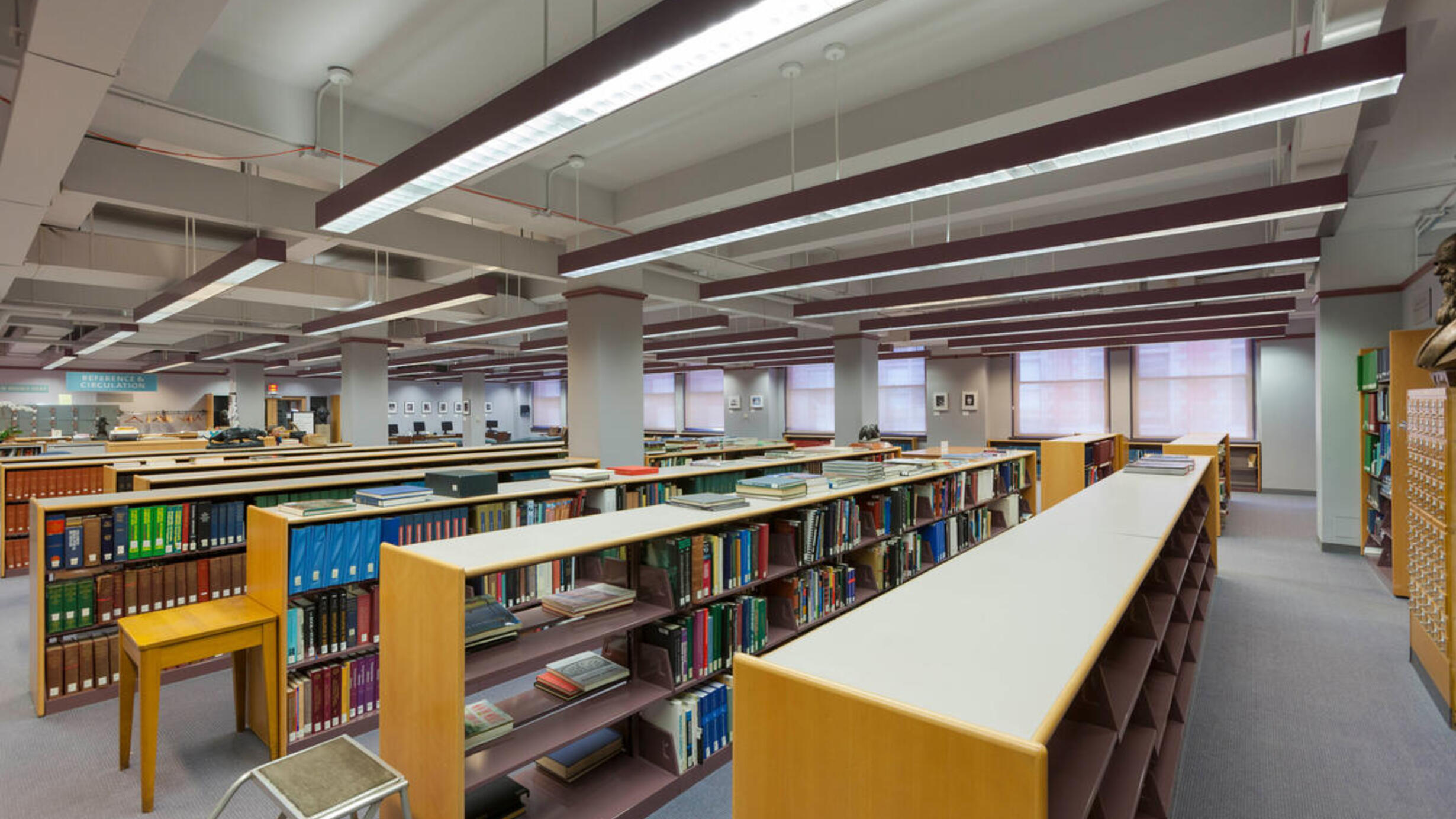 Image of old Reading Room, Museum Library taken April 11, 2017