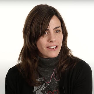 Headshot of curator Estefanía Rodríguez.