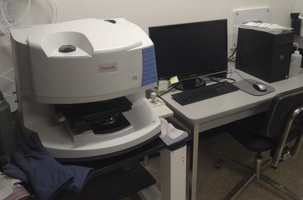 FTIR microscope in EPS